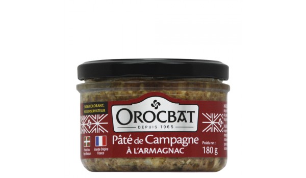 Country pâté with Armagnac