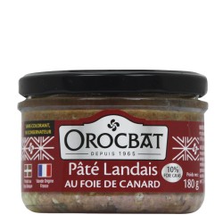 Paté Landesa con Hígado de Pato (10% de foie gras)