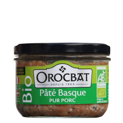 Pâté Basque pur Porc Bio