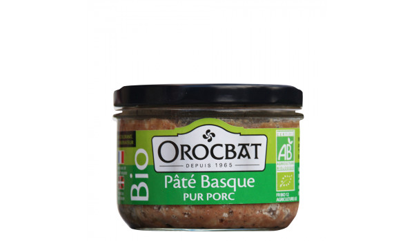 Organic Pure Pork Basque Pâté